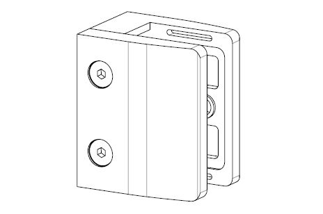 499W10 – SUS316 Rectangular Clamp