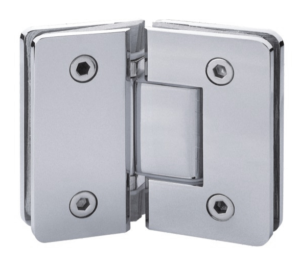 BM-DM602-135 – AQUA Clicking Shower Hinge – Glass Glass 135°