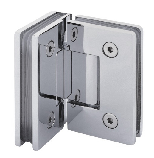 BM-DM602-135 – AQUA Clicking Shower Hinge – Glass Glass 135°