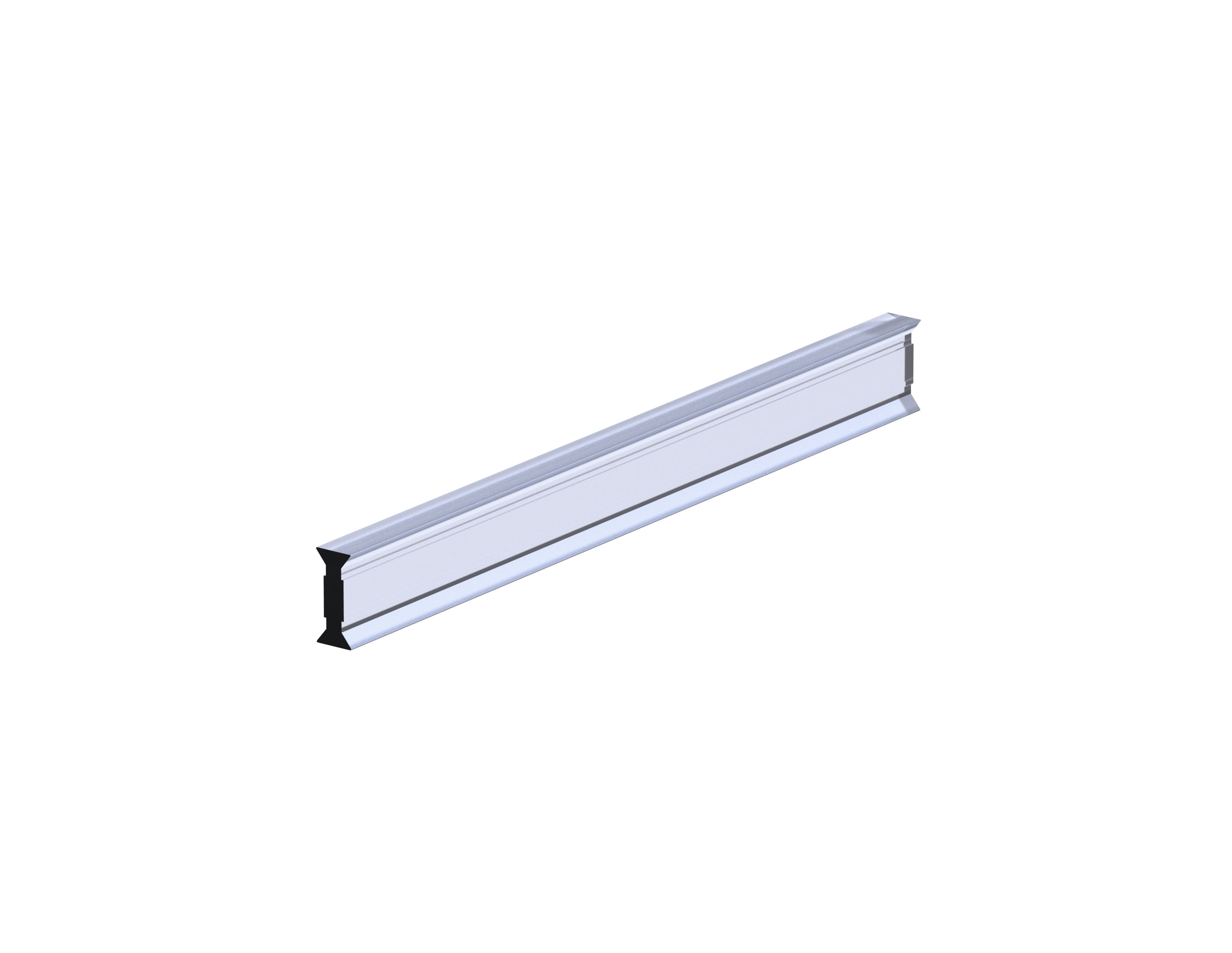 PCC14/3 – Polycarbonate Profile – Two Way – 10mm