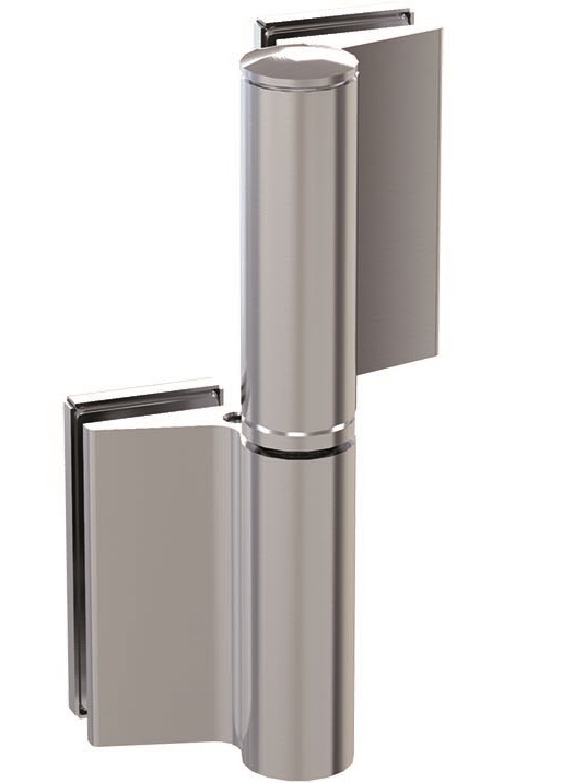 Biloba Evo Hydraulic Glass Door Hinge – Glass-Glass