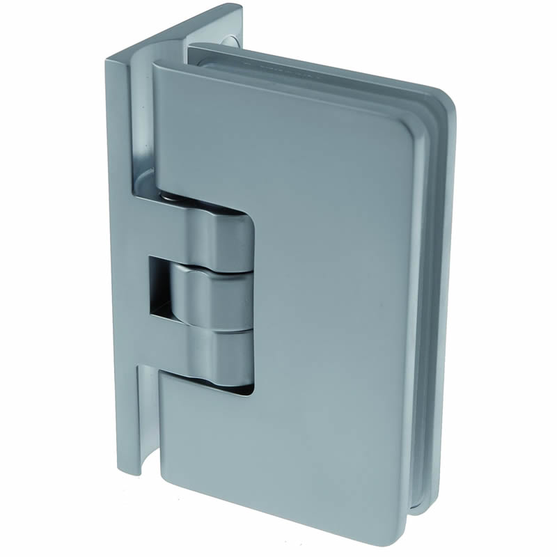 8501R – Adjustable Clicking Shower Hinge – Glass-Wall – Off-set Wing